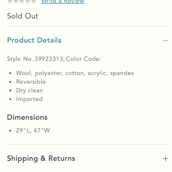 Anthropologie WINTERTIDE wool blend poncho, one size. - Picture 5 of 16